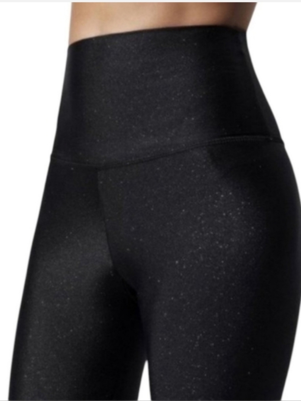Beach Riot Sport Black Glitter Sparkle  High-Waist Leggings Size XS - Picture 3 of 10